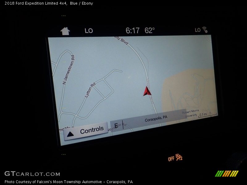 Blue / Ebony 2018 Ford Expedition Limited 4x4