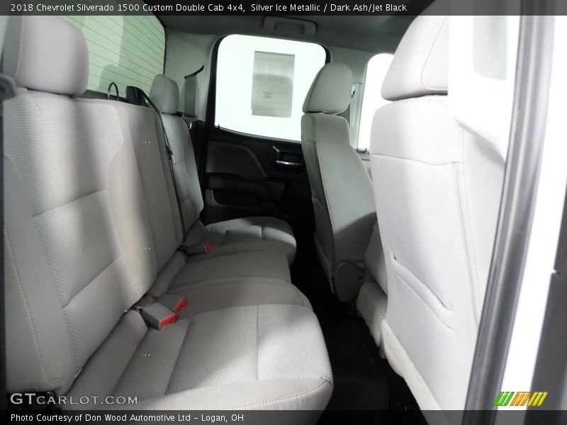 Rear Seat of 2018 Silverado 1500 Custom Double Cab 4x4