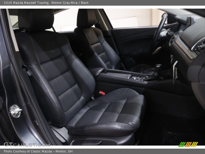Meteor Gray Mica / Black 2016 Mazda Mazda6 Touring