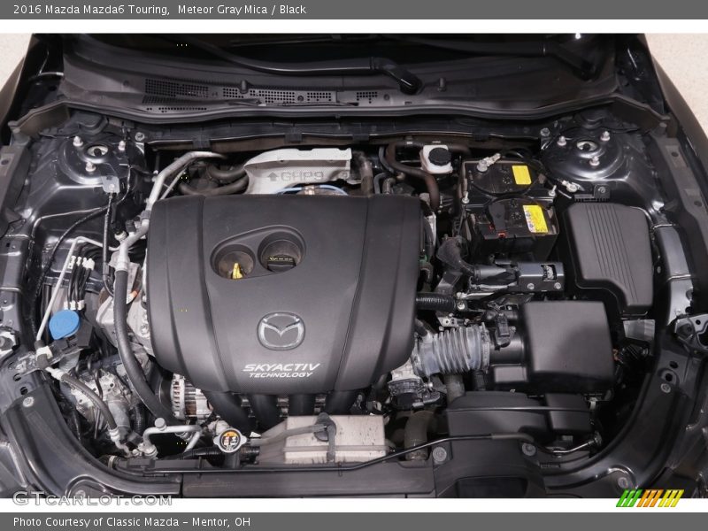  2016 Mazda6 Touring Engine - 2.5 Liter DI DOHC 16-Valve VVT SKYACTIV-G 4 Cylinder