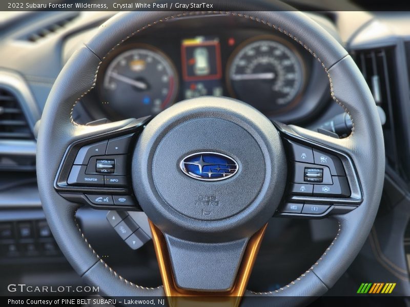 Crystal White Pearl / Gray StarTex 2022 Subaru Forester Wilderness