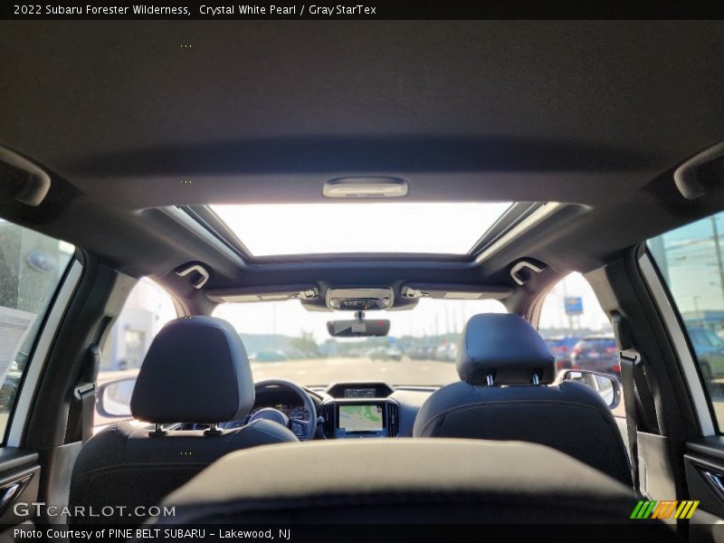 Crystal White Pearl / Gray StarTex 2022 Subaru Forester Wilderness