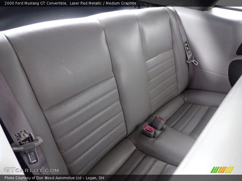Laser Red Metallic / Medium Graphite 2000 Ford Mustang GT Convertible