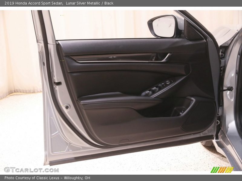 Lunar Silver Metallic / Black 2019 Honda Accord Sport Sedan