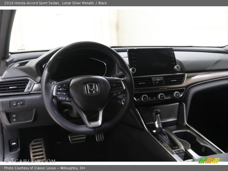 Lunar Silver Metallic / Black 2019 Honda Accord Sport Sedan
