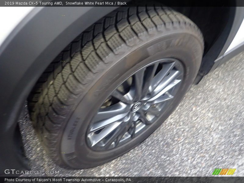 Snowflake White Pearl Mica / Black 2019 Mazda CX-5 Touring AWD