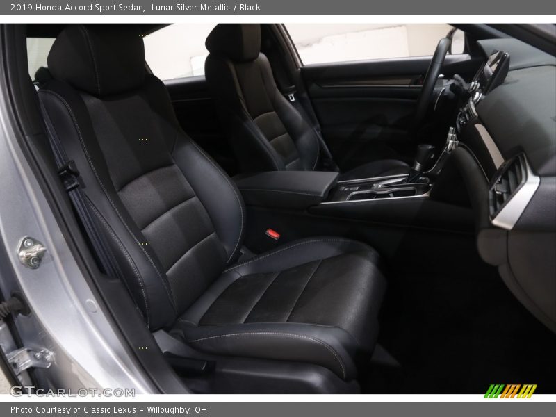 Lunar Silver Metallic / Black 2019 Honda Accord Sport Sedan