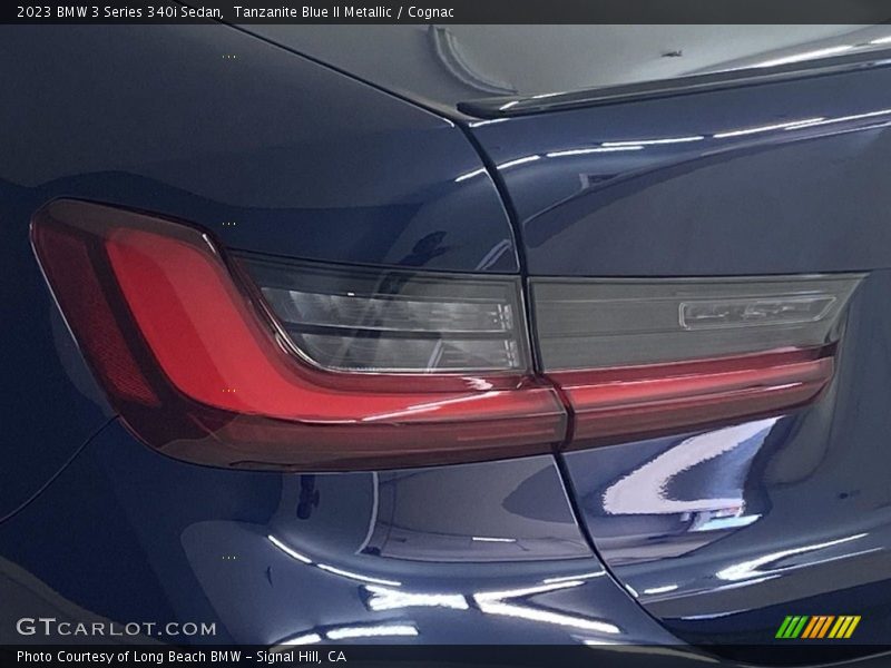Tanzanite Blue II Metallic / Cognac 2023 BMW 3 Series 340i Sedan