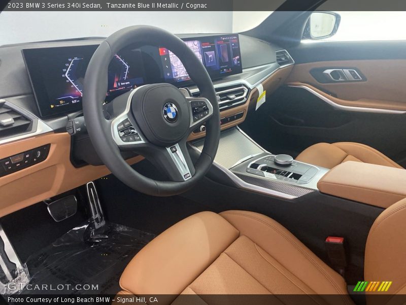  2023 3 Series 340i Sedan Cognac Interior