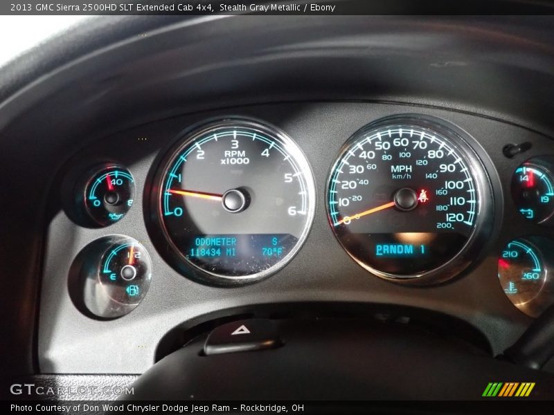  2013 Sierra 2500HD SLT Extended Cab 4x4 SLT Extended Cab 4x4 Gauges