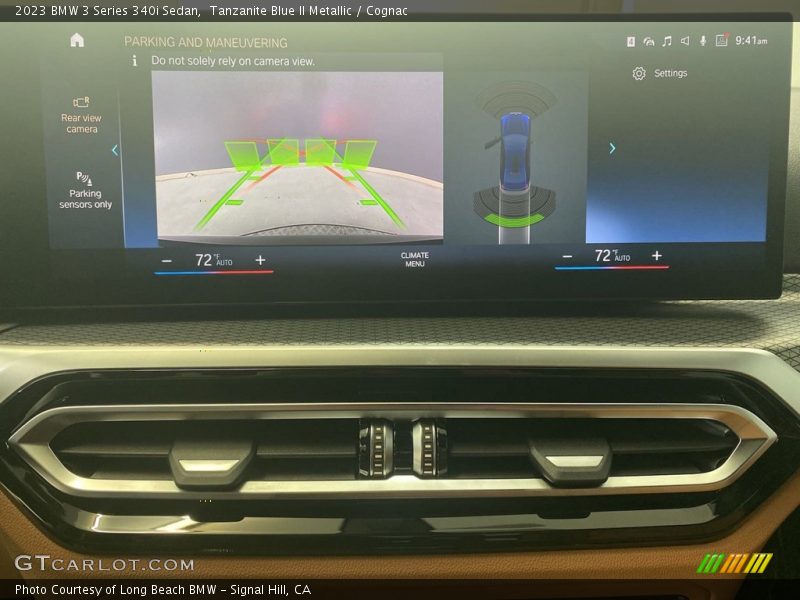 Controls of 2023 3 Series 340i Sedan
