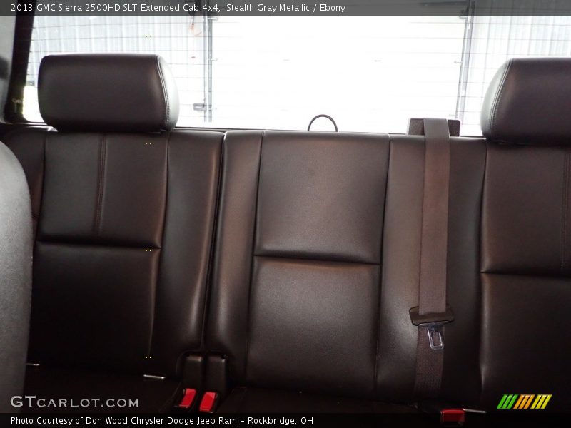 Stealth Gray Metallic / Ebony 2013 GMC Sierra 2500HD SLT Extended Cab 4x4