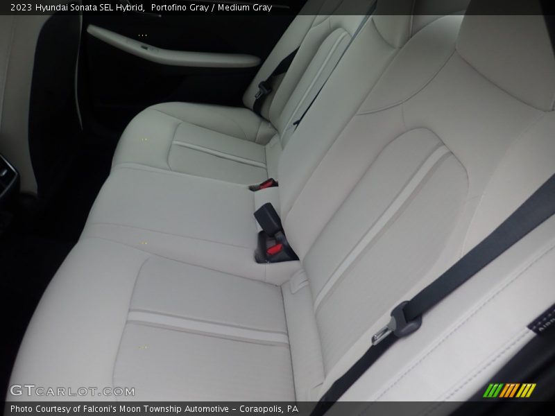 Rear Seat of 2023 Sonata SEL Hybrid