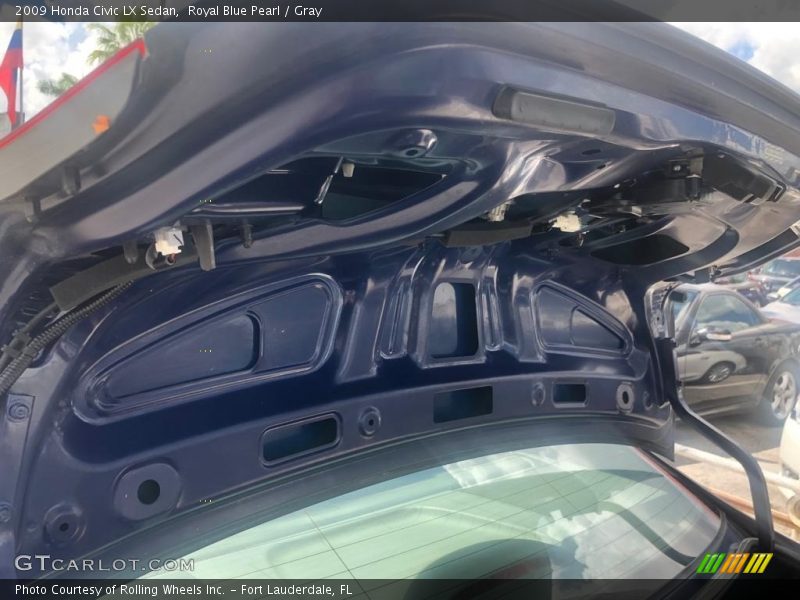 Royal Blue Pearl / Gray 2009 Honda Civic LX Sedan