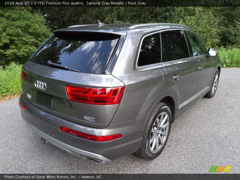 Samurai Gray Metallic / Rock Gray 2018 Audi Q7 3.0 TFSI Premium Plus quattro