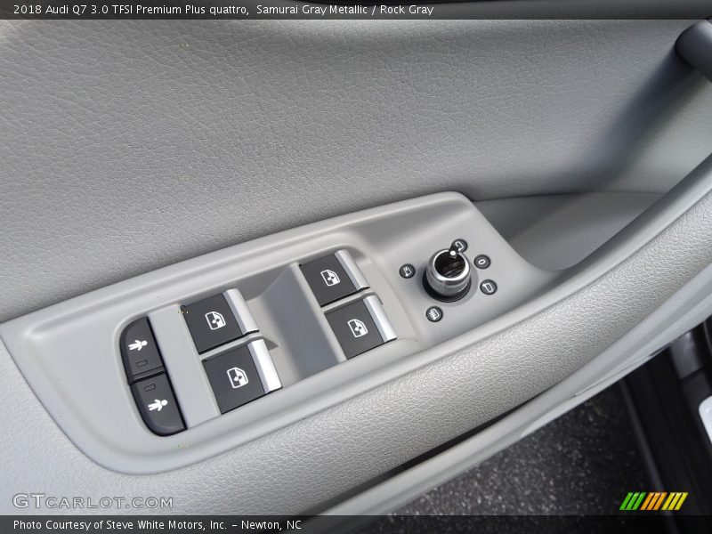 Samurai Gray Metallic / Rock Gray 2018 Audi Q7 3.0 TFSI Premium Plus quattro