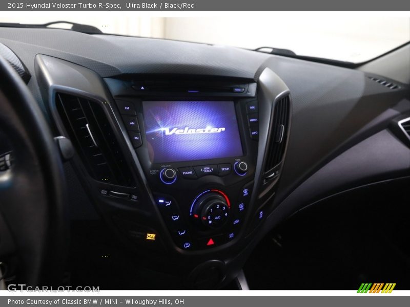 Ultra Black / Black/Red 2015 Hyundai Veloster Turbo R-Spec