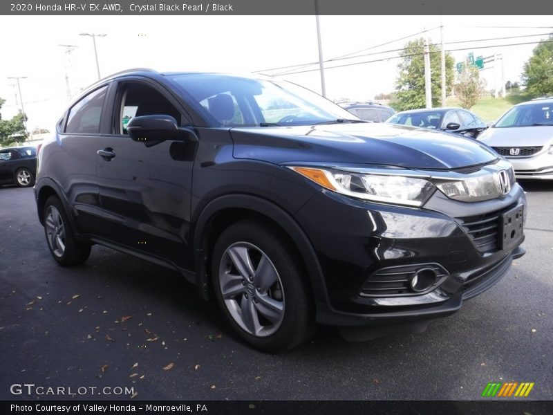 Crystal Black Pearl / Black 2020 Honda HR-V EX AWD