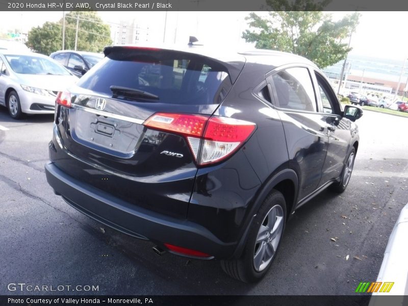 Crystal Black Pearl / Black 2020 Honda HR-V EX AWD