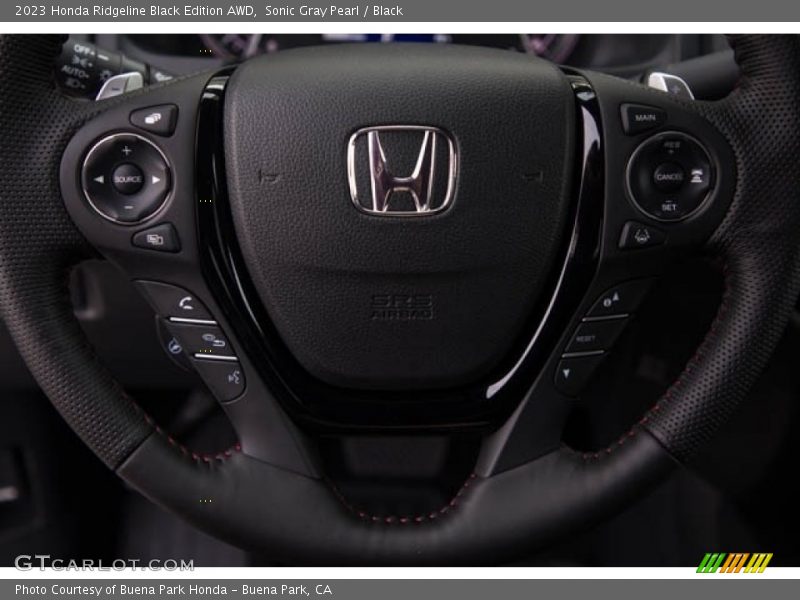  2023 Ridgeline Black Edition AWD Steering Wheel