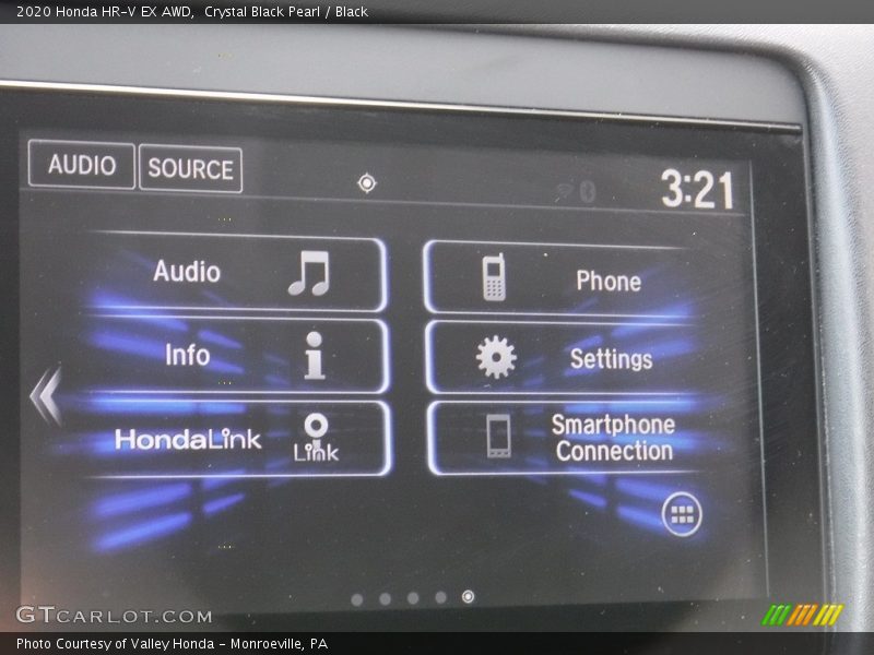 Crystal Black Pearl / Black 2020 Honda HR-V EX AWD