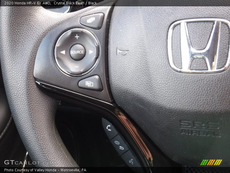 Crystal Black Pearl / Black 2020 Honda HR-V EX AWD