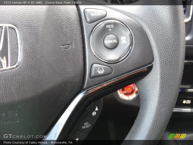 Crystal Black Pearl / Black 2020 Honda HR-V EX AWD