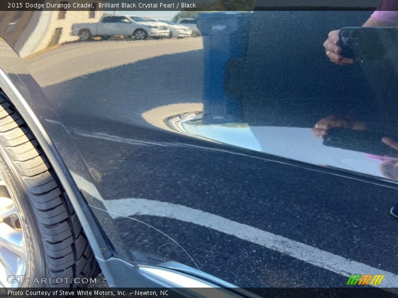 Brilliant Black Crystal Pearl / Black 2015 Dodge Durango Citadel