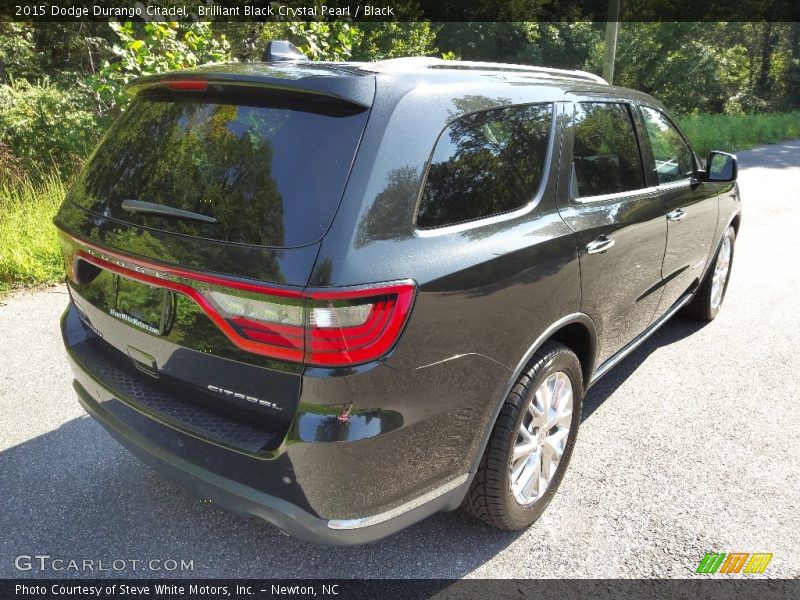 Brilliant Black Crystal Pearl / Black 2015 Dodge Durango Citadel