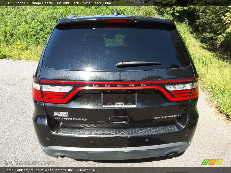 Brilliant Black Crystal Pearl / Black 2015 Dodge Durango Citadel