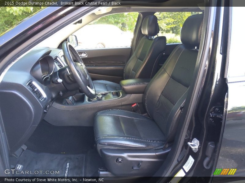 Brilliant Black Crystal Pearl / Black 2015 Dodge Durango Citadel