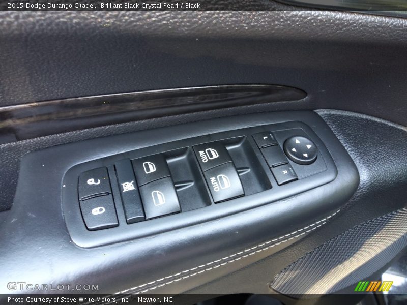 Brilliant Black Crystal Pearl / Black 2015 Dodge Durango Citadel