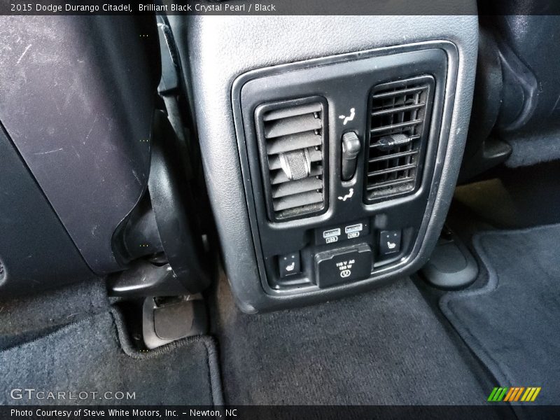 Brilliant Black Crystal Pearl / Black 2015 Dodge Durango Citadel