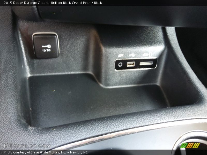 Brilliant Black Crystal Pearl / Black 2015 Dodge Durango Citadel