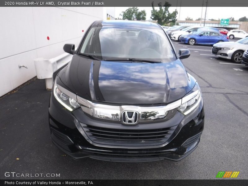 Crystal Black Pearl / Black 2020 Honda HR-V LX AWD