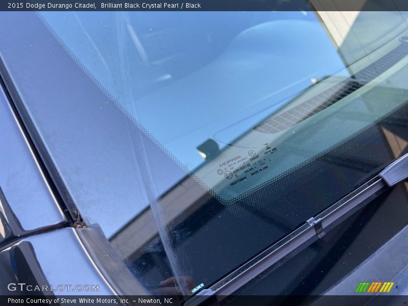 Brilliant Black Crystal Pearl / Black 2015 Dodge Durango Citadel