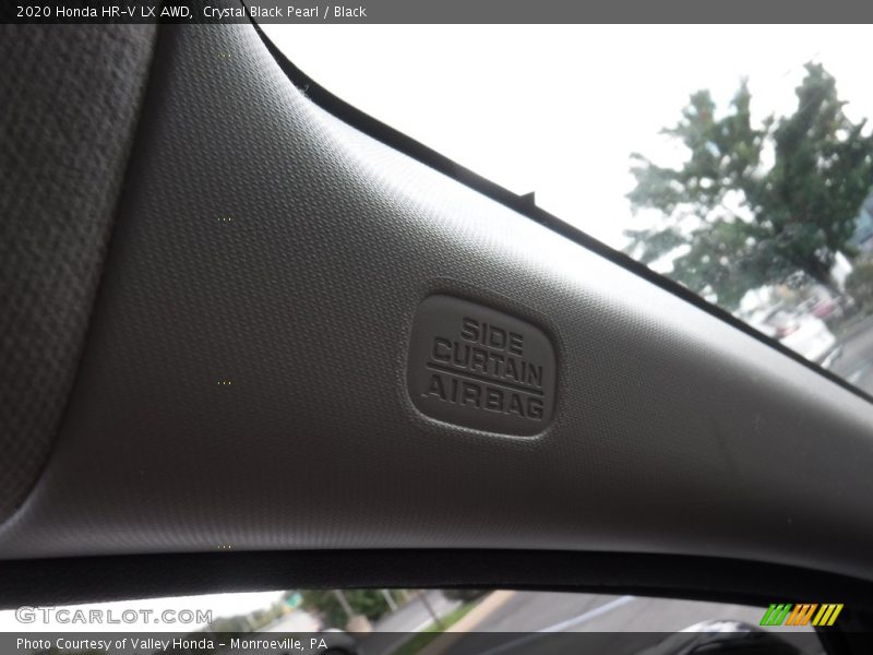 Crystal Black Pearl / Black 2020 Honda HR-V LX AWD