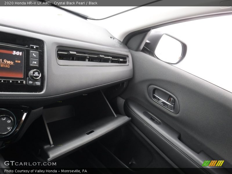Crystal Black Pearl / Black 2020 Honda HR-V LX AWD