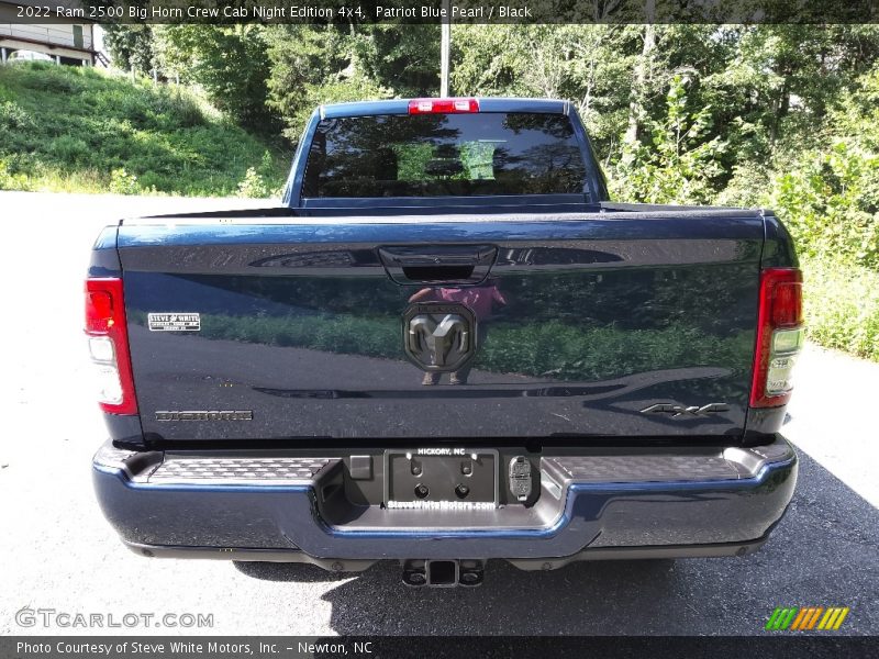 Patriot Blue Pearl / Black 2022 Ram 2500 Big Horn Crew Cab Night Edition 4x4
