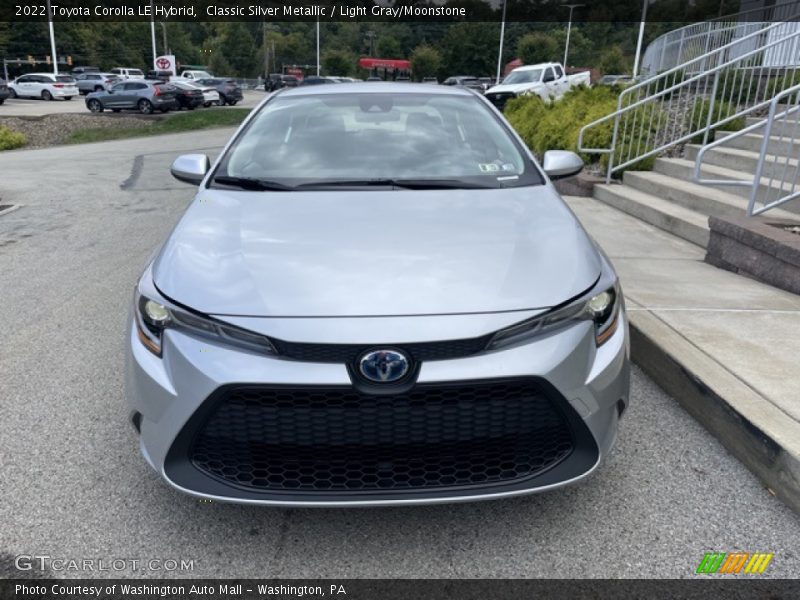 Classic Silver Metallic / Light Gray/Moonstone 2022 Toyota Corolla LE Hybrid