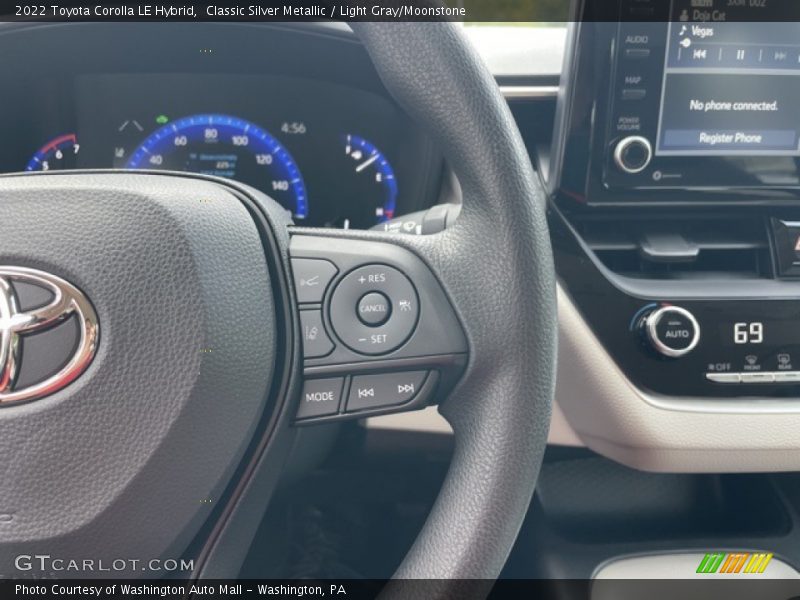Classic Silver Metallic / Light Gray/Moonstone 2022 Toyota Corolla LE Hybrid