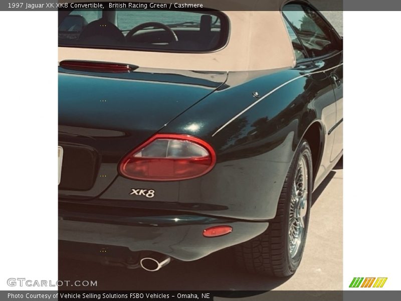 British Racing Green / Cashmere 1997 Jaguar XK XK8 Convertible