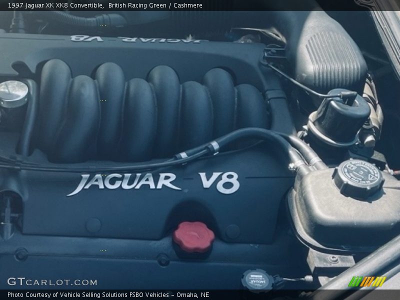 British Racing Green / Cashmere 1997 Jaguar XK XK8 Convertible