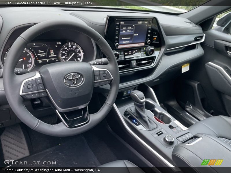Blueprint / Black 2022 Toyota Highlander XSE AWD