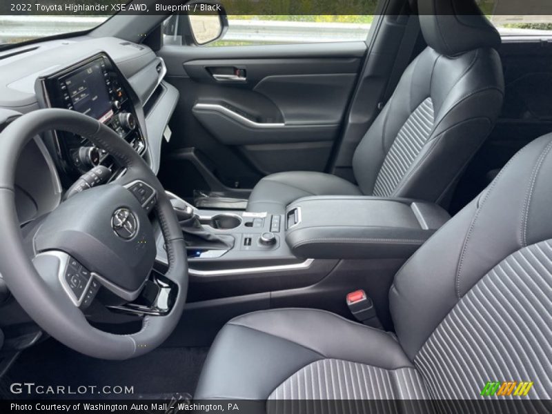Blueprint / Black 2022 Toyota Highlander XSE AWD