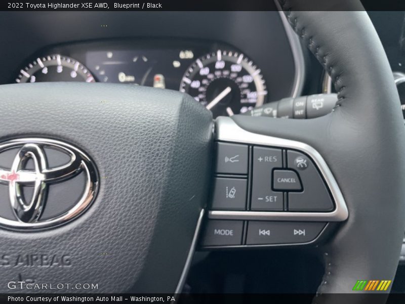 Blueprint / Black 2022 Toyota Highlander XSE AWD