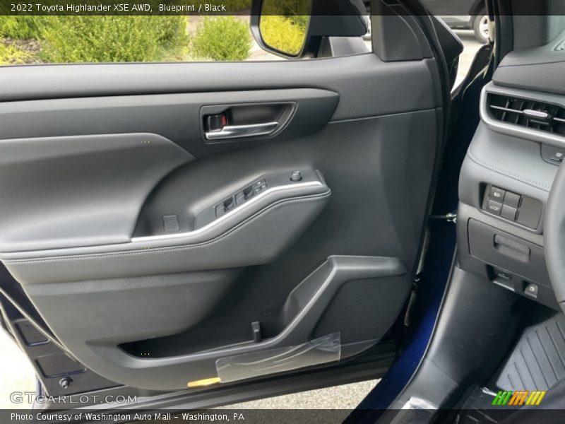 Blueprint / Black 2022 Toyota Highlander XSE AWD