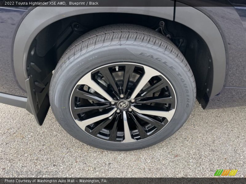 Blueprint / Black 2022 Toyota Highlander XSE AWD