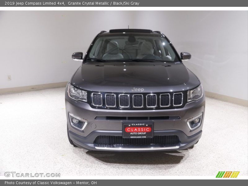 Granite Crystal Metallic / Black/Ski Gray 2019 Jeep Compass Limited 4x4