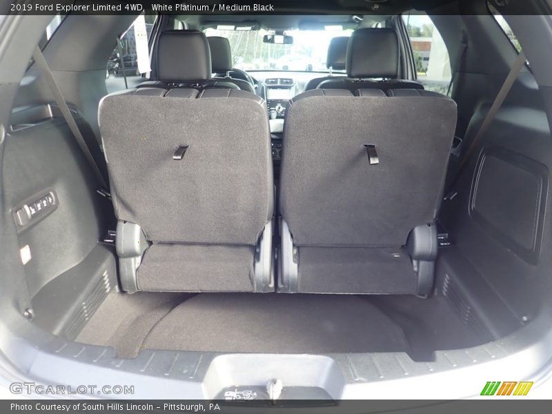 White Platinum / Medium Black 2019 Ford Explorer Limited 4WD